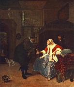 Jan Steen Love Sickness oil